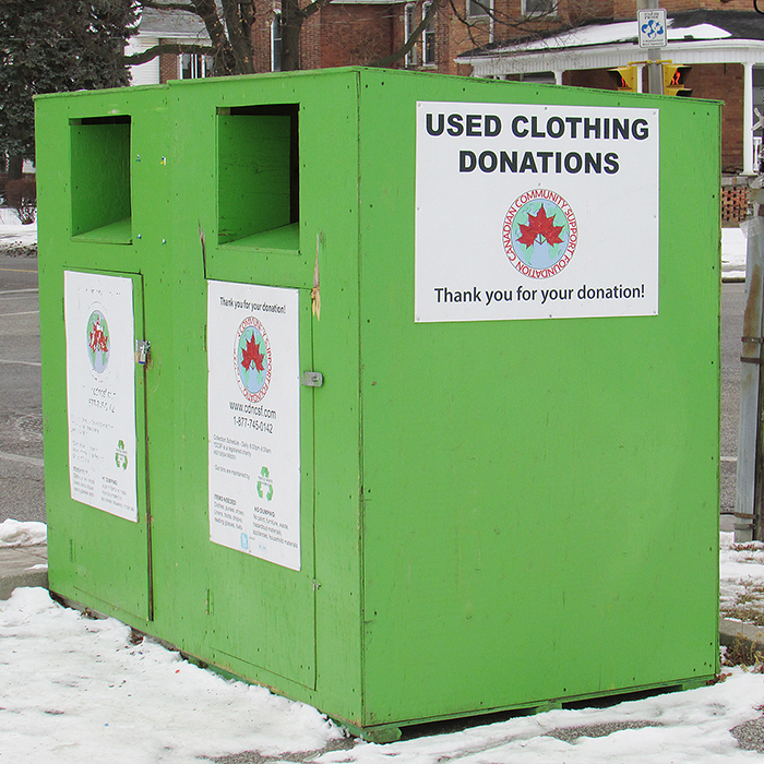 Donation bin issue to return to council Chatham Voice